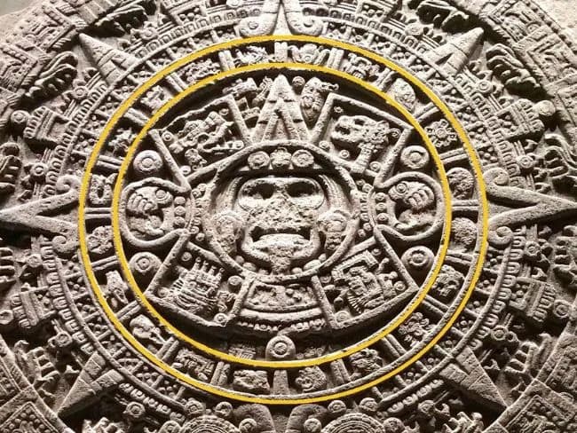 cuauhxicalli Piedra del Sol